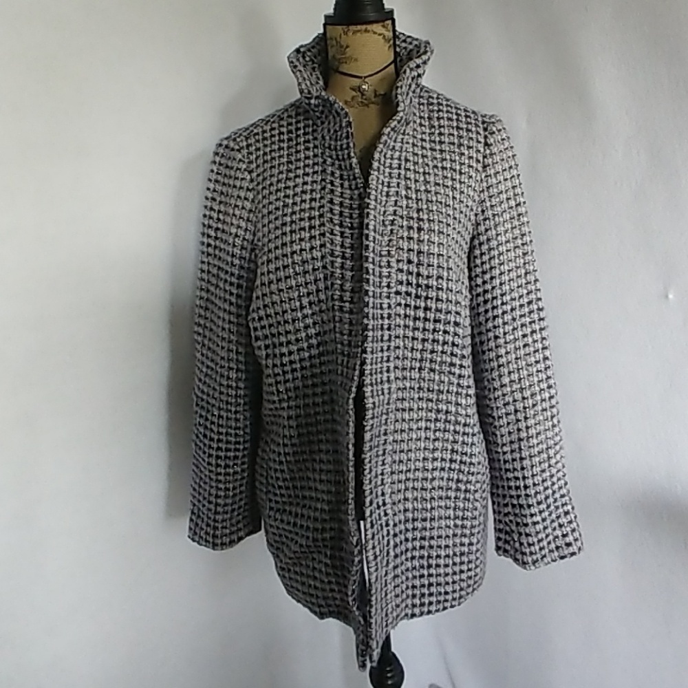 Coldwater Creek Women's Tweed Wool Jacket